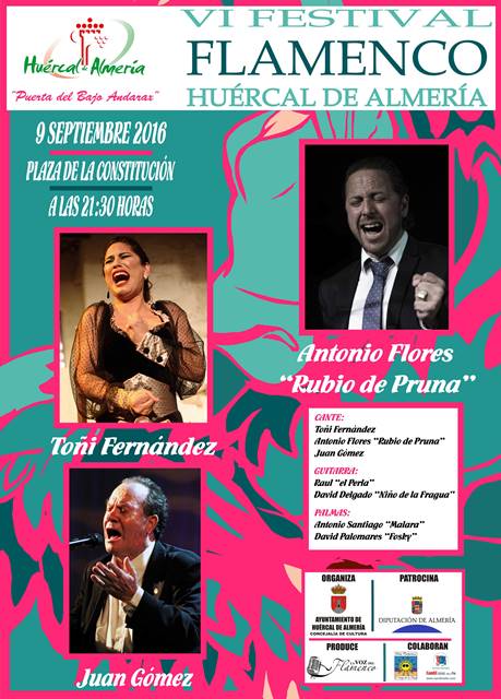 CARTEL VI FESTIVAL FLAMENCO 2016 WEB