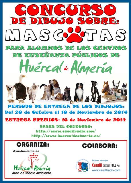 CONCURSO DIBUJOde la mascota 2014