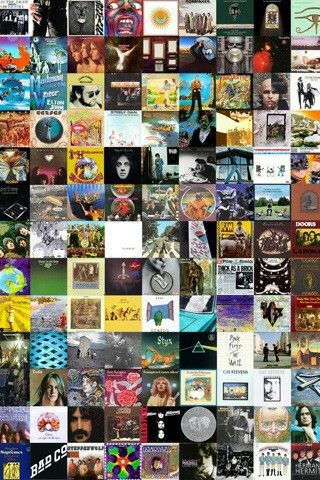 Collage discos Collage portadas discos antiguos