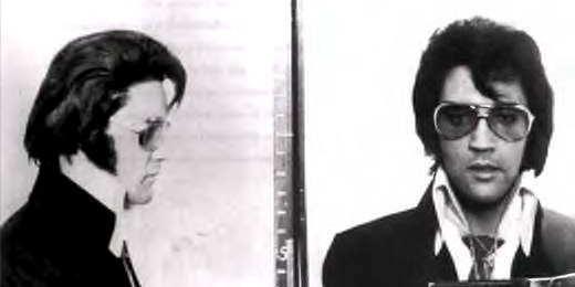 Elvis mugshot
