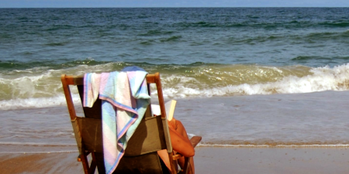 leer en la playa