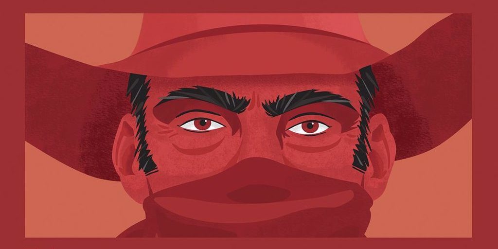 Almería.- Coronavirus.- Un vaquero protegido ante el covid-19, imagen del décimo Almería Western Film Festival