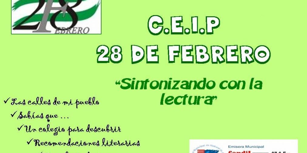 logo portada 28 febrero Logo sintonizando con la lectura