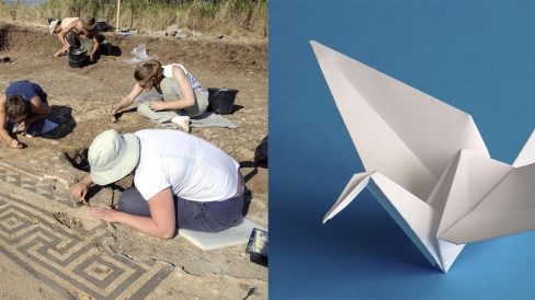 Arqueología y origami