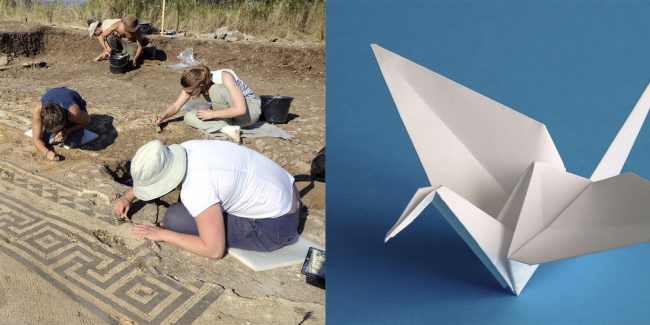 Arqueología y origami