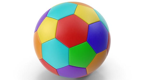 balon multicolor