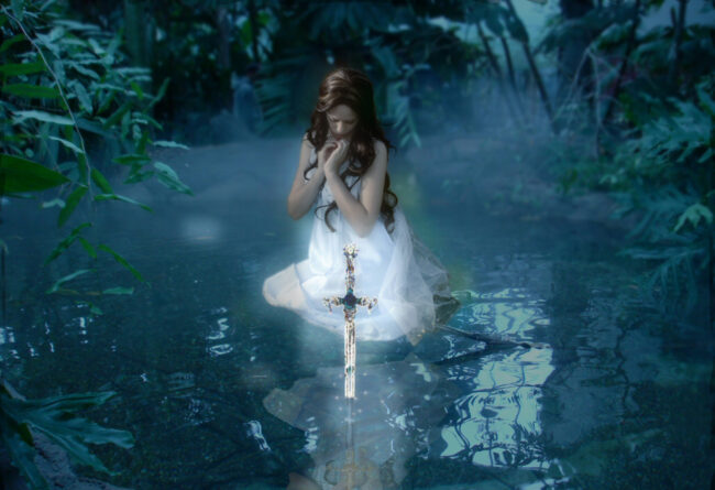 la biografía de La dama del lago