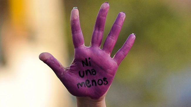 Ni una menos No al maltrato a la Mujer
