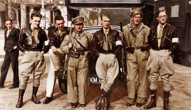 BritishVolunteers Los Irlandeses de Franco
