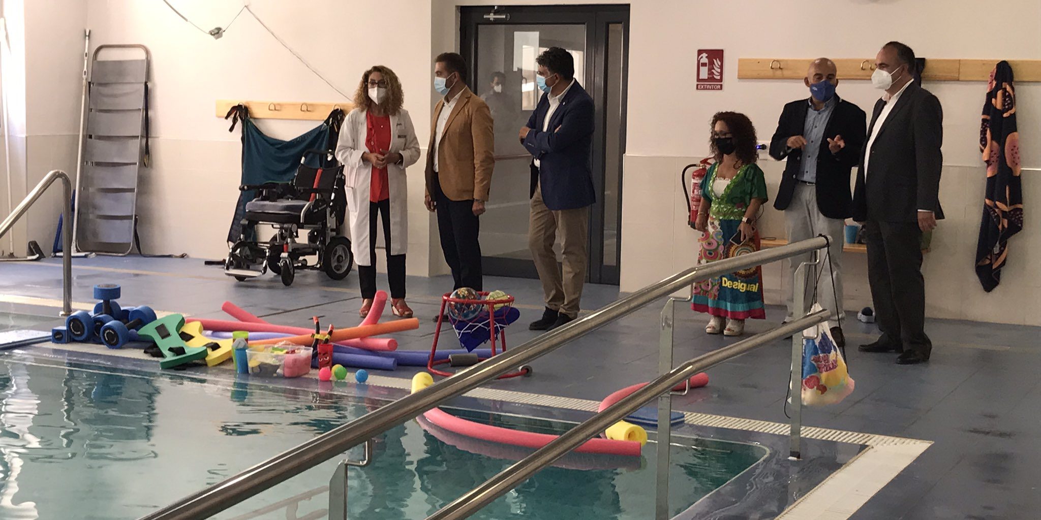 Visita oficial a Residencia de Gravemente afectados, con FAAM