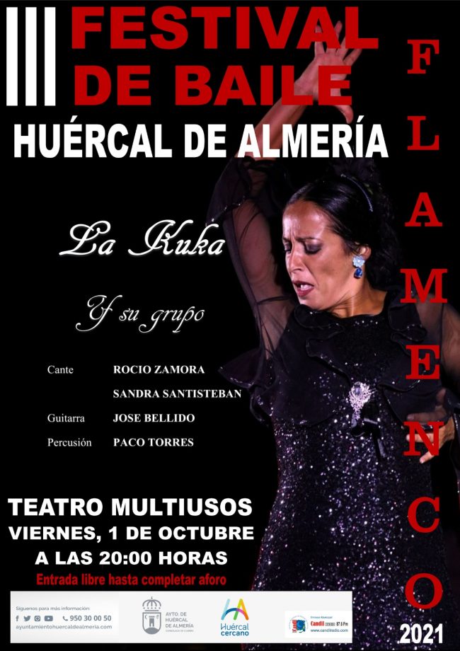 Festival de Baile Flamenco Huércal de Almería Festival Flamenco Huercal de almeria 2021