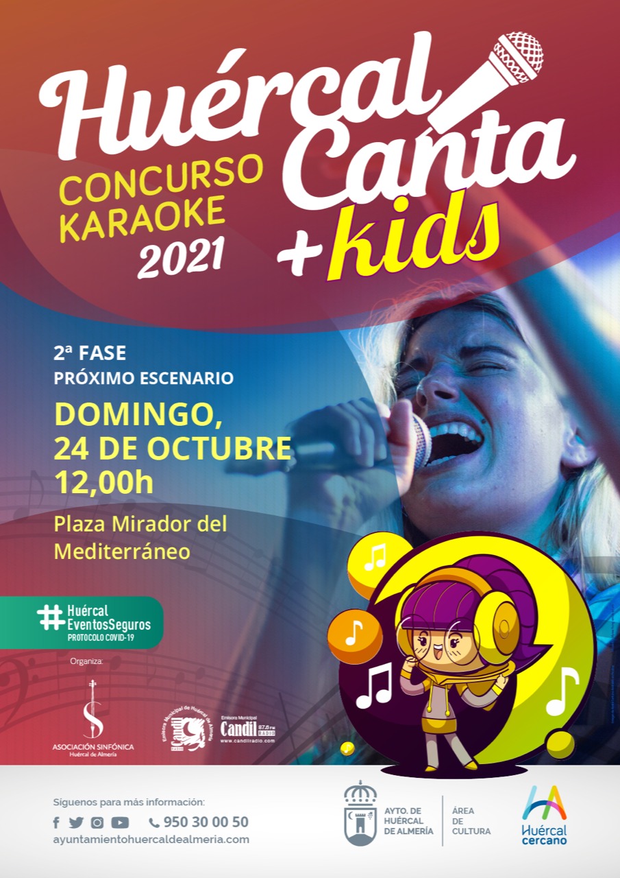 Karaoke kids Huercal canta - Karaoke kids 2021-10-24