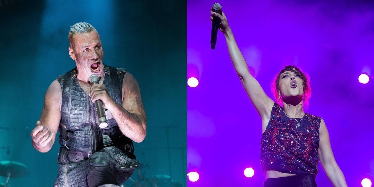 le jardin. zaz y till Con Zaz y Till Lindemann en DDR