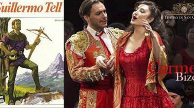 Guillermo Tell y Carmen de Bizet