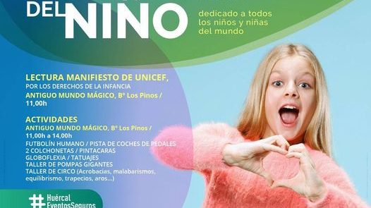 dia universal niño Día de Derechos de Niño en Huércal