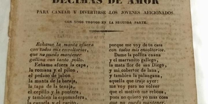 decimas de amor Décimas poéticas con amor en días de radio