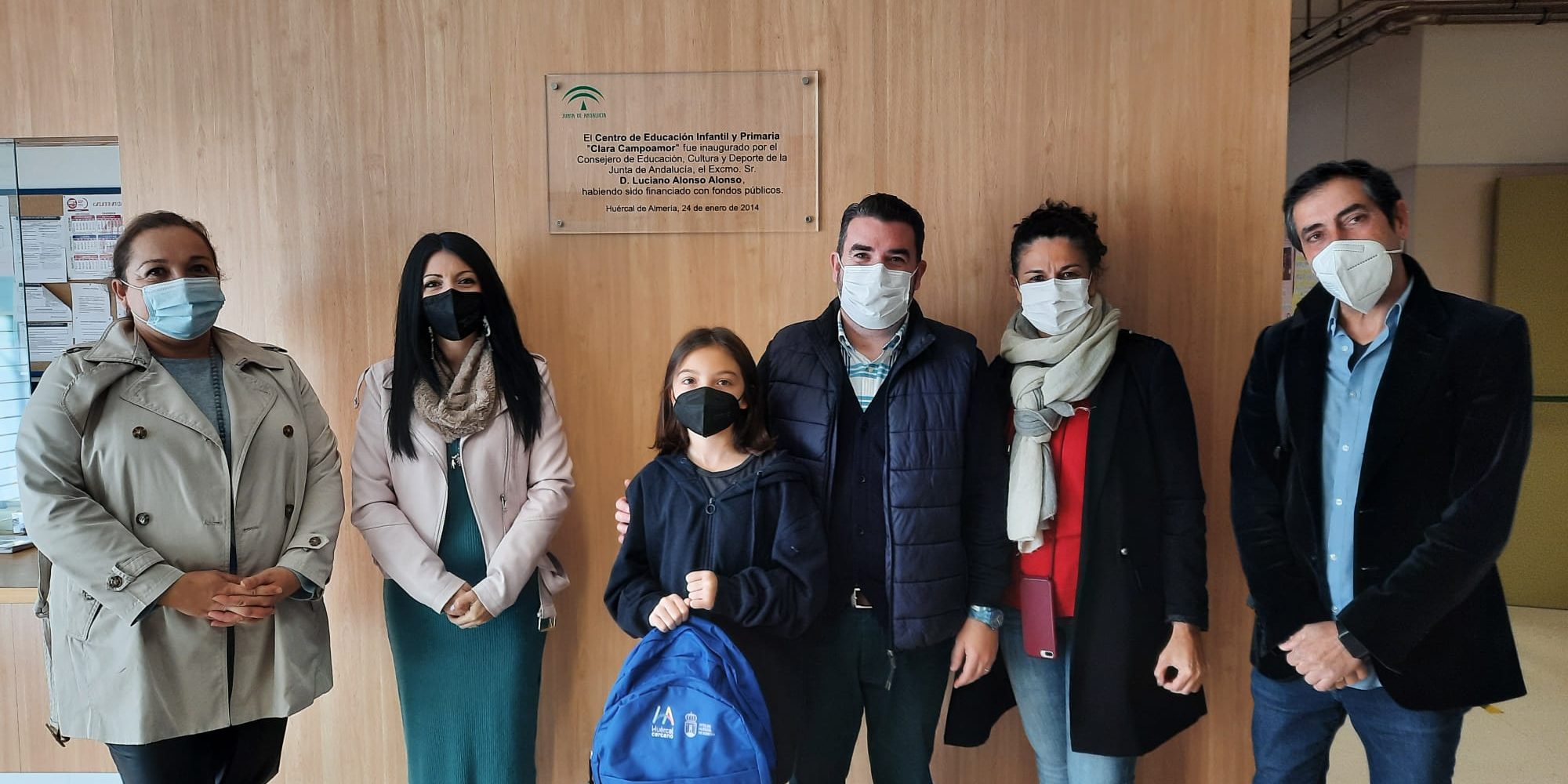 Felicitación Navidad con Coles Huércal