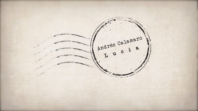 Calamaro y Lucía de Serrat