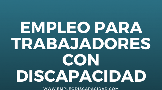 Balance Empleo Discapacidad 21