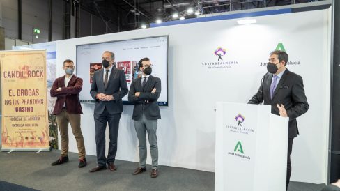 Huércal en FITUR 22 con CANDIL ROCK.