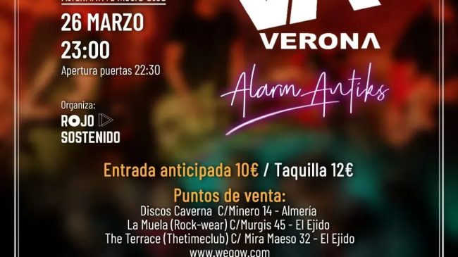 ROCK ROJO SOSTENIDO EL EJIDO 26M22