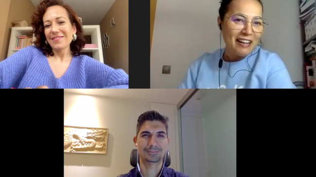los 3 Mar Venzal, Miguel angel Perez, Maria Jose Padilla Morell - coaching - Espiritualidad