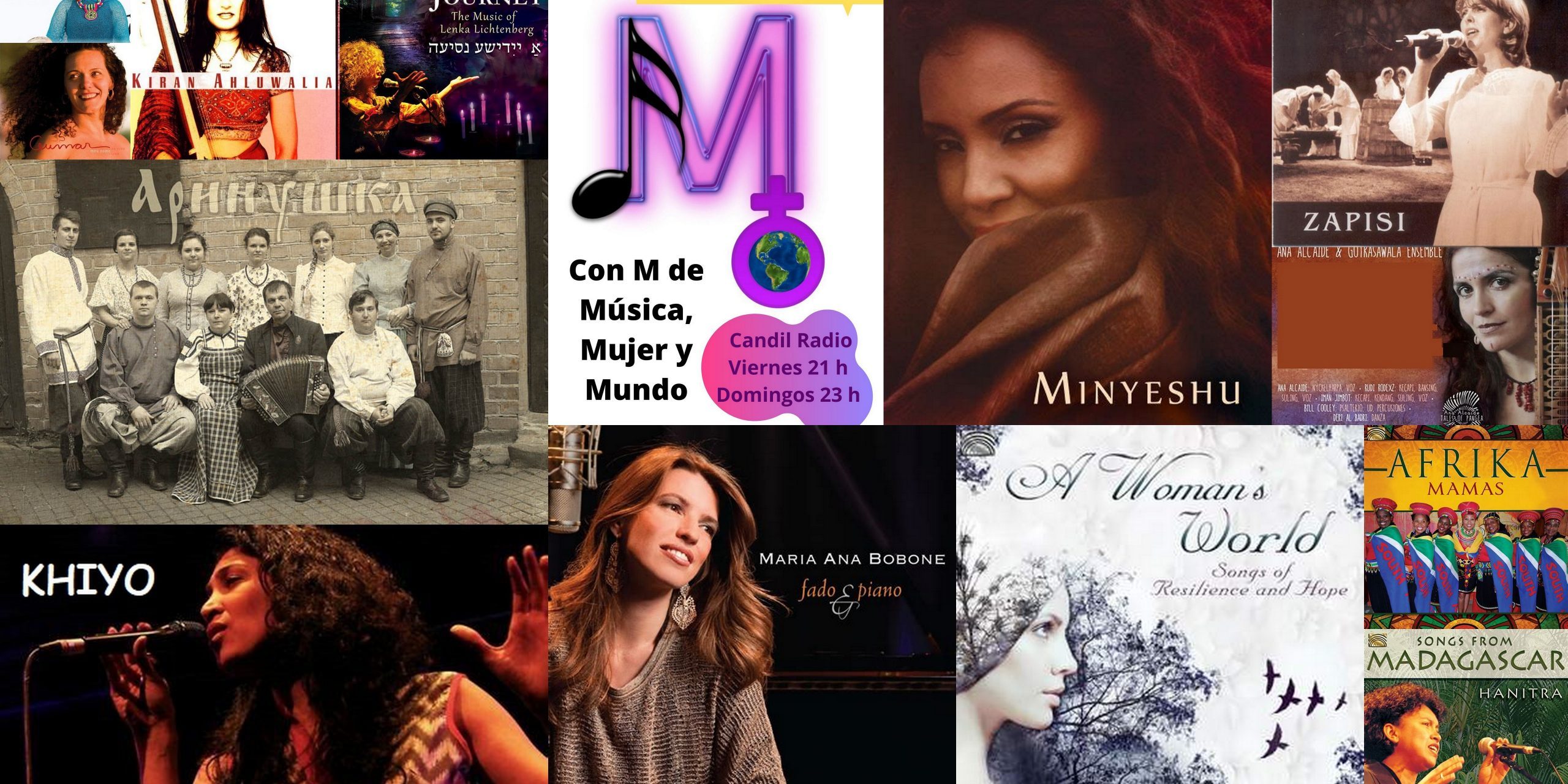 FOTOS CON M 190 CANCIONES DE RESILIENCIA CON M DE MUJER Y MUNDO -2022-04-29