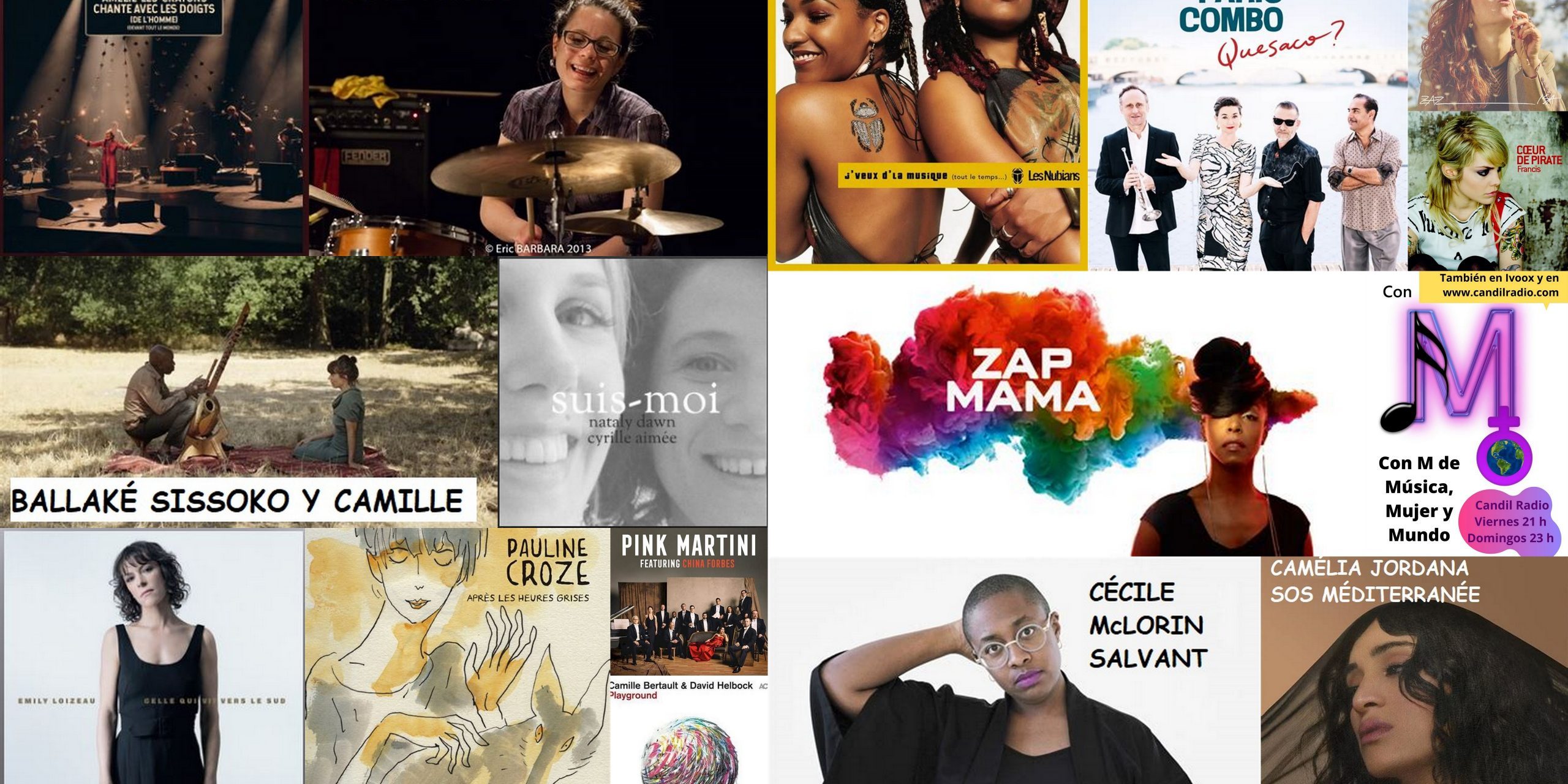 FOTOS CON M 197 FRANCOFONÍAS Con M de Mujer y Mundo Francofonias