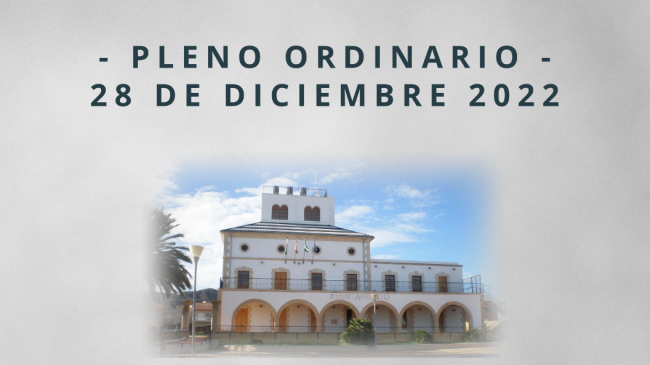 Miniatura Pleno Ordinario 28 de Diciembre 2022