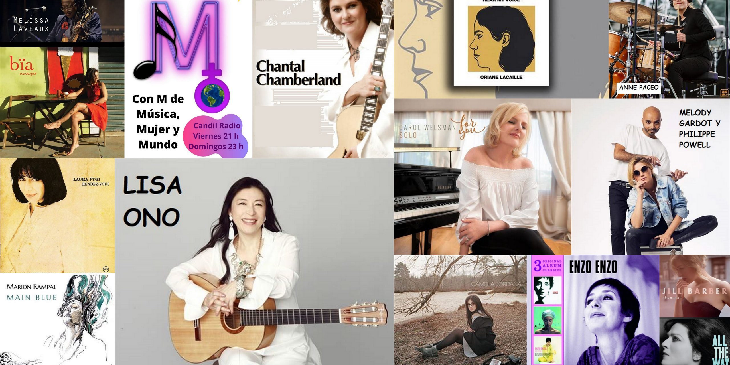 FOTOS CON M 218 JAZZ EN FRANCÉS Miniatura con M de Mujer Musica y Mundo Viernes 20 Enero