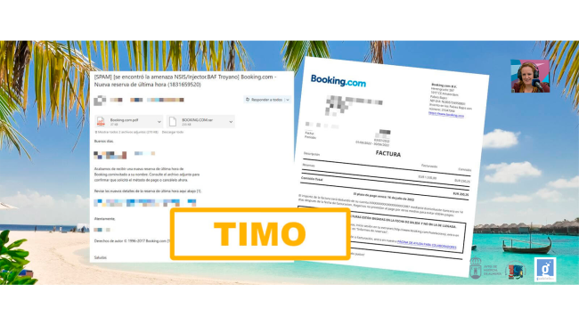 estafa booking