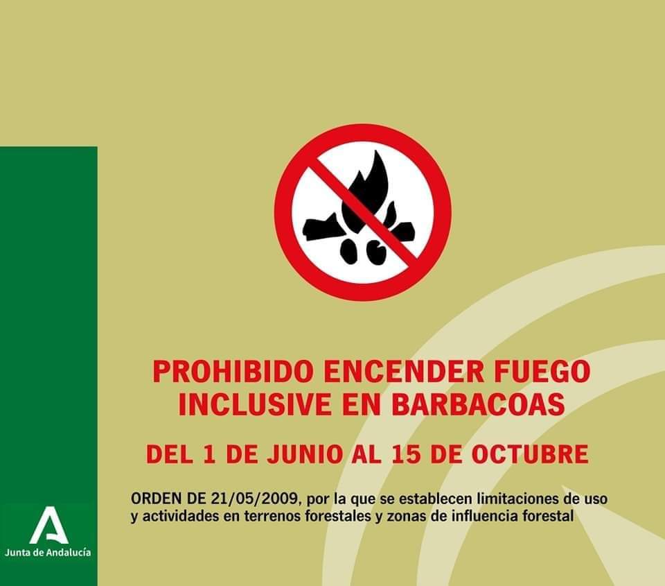 no fuego prohibido encender fuegos