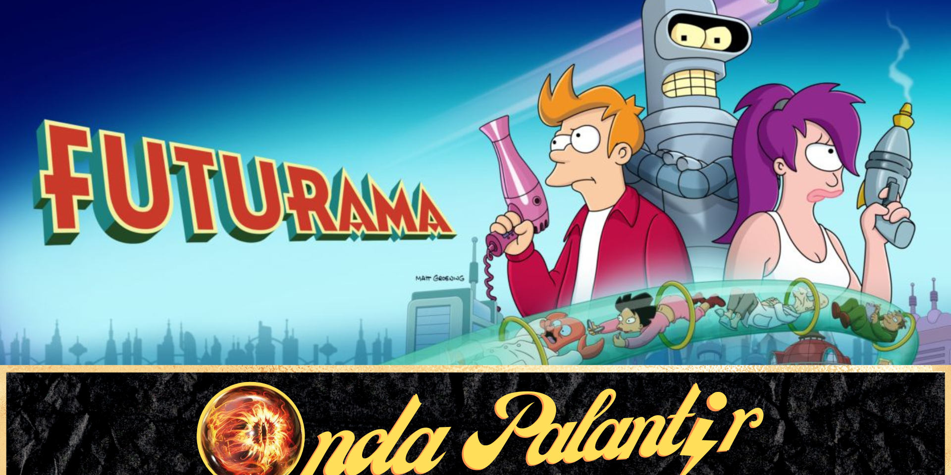 Onda Palantir Imagen Larga vida a Futurama 1×07 Web Onda palantir - futurama