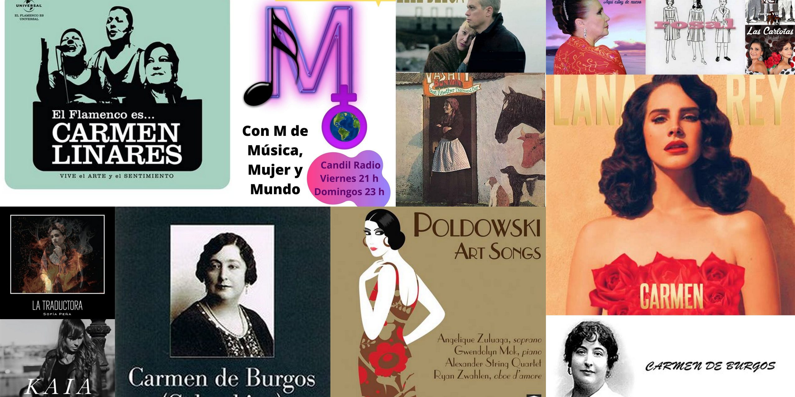 Con M de Mujer y Mundo - Carmen de Burgos