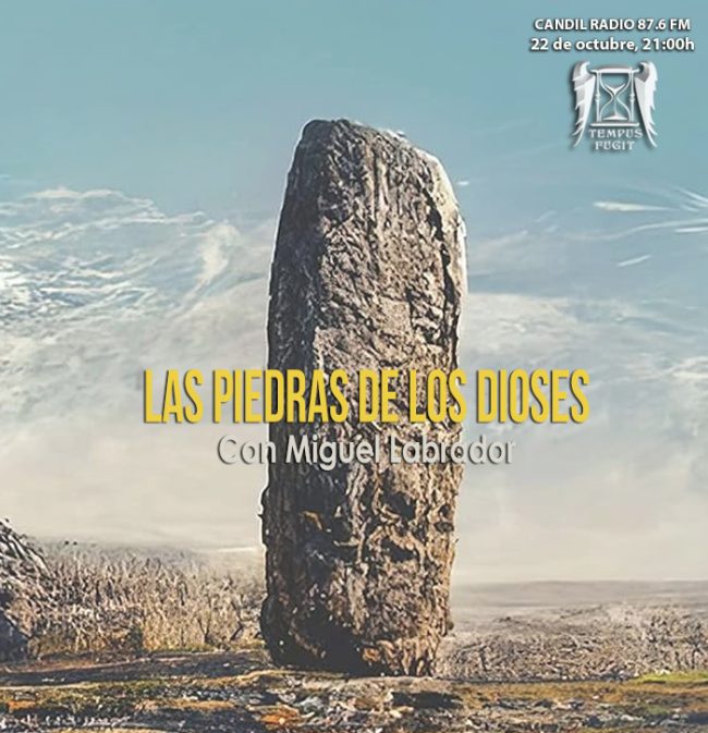 TEMPUS FUGIT 11×05 Las piedras de los dioses, con Miguel Labrador TEMPUS FUGIT 11x05 Las piedras de los dioses, con Miguel Labrador