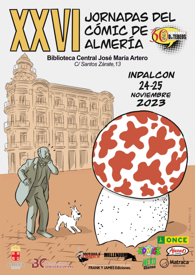 xxvi jornadas del comic de almeria- indalcon 2023