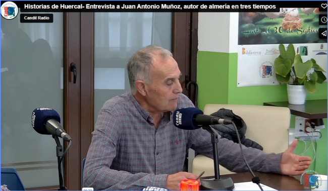 Entrevista a Juan Antonio Muñoz, autor de Almería en tres tiempos