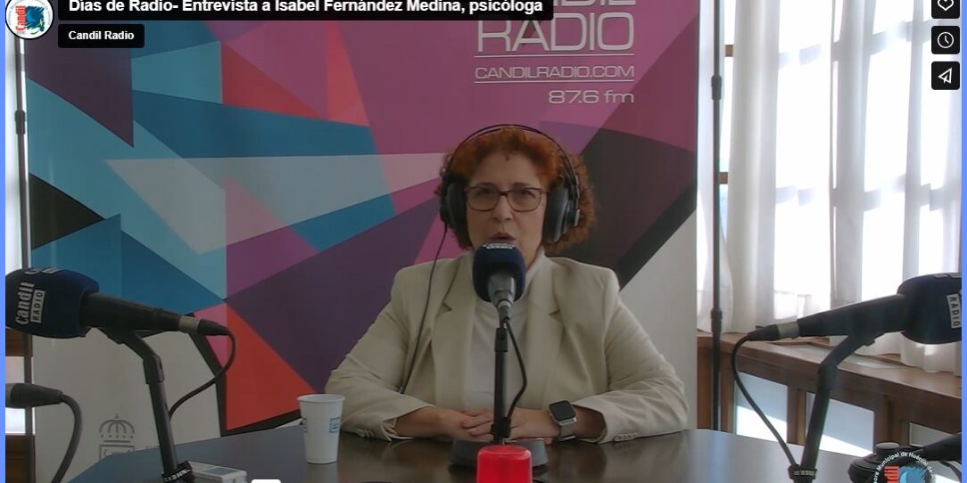 Isabel Medina – Psicologa Isabel Fernández Medina: «Me interesan las Personas», desde la Sociedad Andaluza de PSICOLOGÍA en ACCIÓN, con Almécija en Días de Radio.