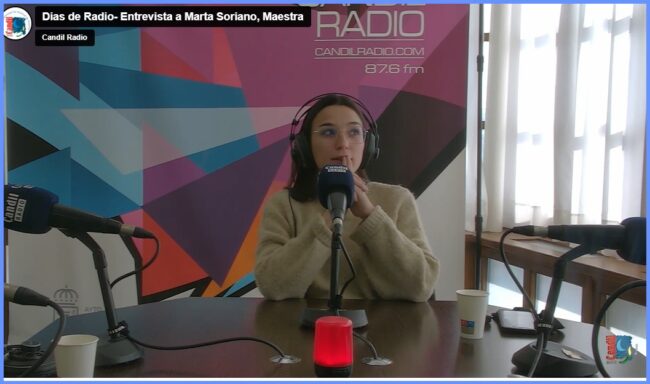 marta soriano tortu Estudia y Disfruta en Huércal, desde Academia TORTU… Con Marta & Almécija, en Días de Radio.