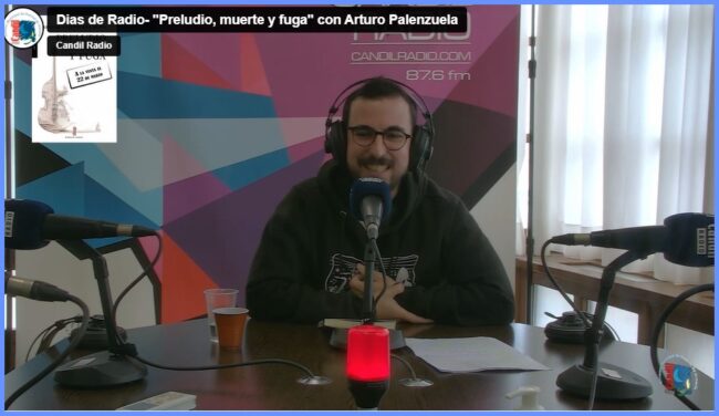 Arturo Palenzuela Arturo Palenzuela comparte sus «espacios», desde «Preludio, muerte y fuga» con Almécija, en Días de Radio.