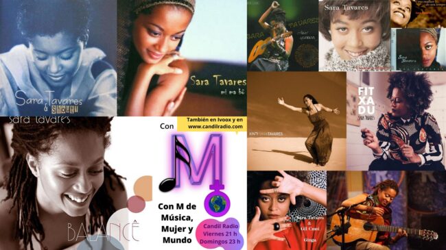 FOTOS CON M 266 SARA TAVARES Este ducentésimo sexagésimo sexto programa se lo vamos a dedicar a una artista que nos acompaña en Con M desde el primer programa y que ha fallecido hace muy poco, a pesar de su juventud: Sara Tavares. Hoy realizaremos un pequeño homenaje a esta artista portuguesa haciendo un recorrido por su discografía.