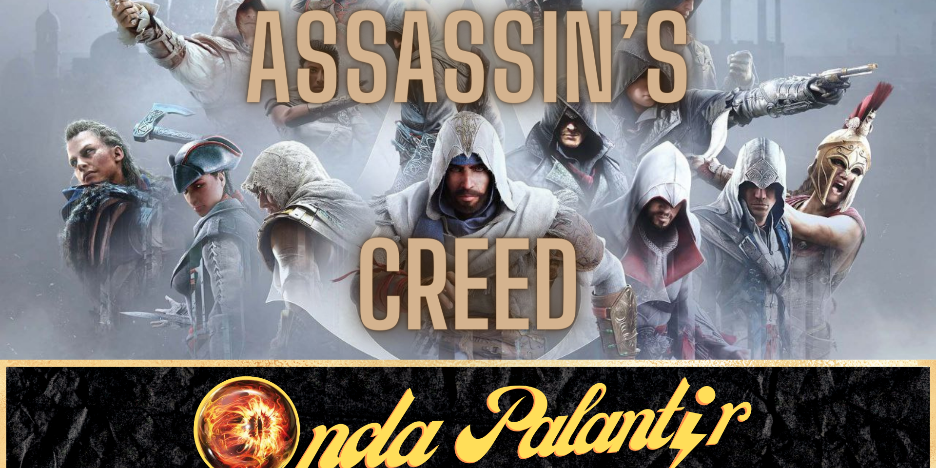 Onda Palantir 1×30 Web Aleja tu hoja de la carne del inocente, escóndete a plena luz, camúflate entre la gente y fundente con la multitud; no comprometas a la hermandad. Actuamos entre las sombras para servir a la luz, somos asesinos. Hoy nos trasladamos a las instalaciones de Abstergo para introducirnos en el animus para hablar de una de las sagas de videojuegos más conocidas y populares de las últimas dos décadas: Assassin 's Creed. El buque insignia de Ubisoft acumula más de 40 juegos para diferentes consolas y su universo se ha visto expandido gracias a libros, cómics e incluso una película. Hablaremos sobre los factores que hicieron de esta saga la gallina de los huevos de oro del estudio francés, pero también de los problemas a los que se ha enfrentado y debatiremos sobre una cuestión clave ¿Ha sido sobreexplotada? Preparad vuestras hojas ocultas, poneos las capuchas y empezamos.