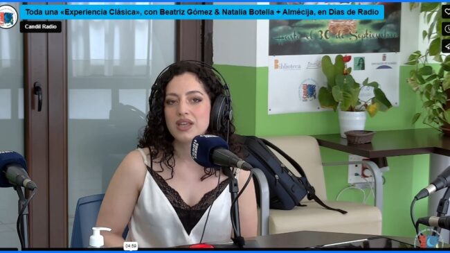 Experiencia Clasica Toda una «Experiencia Clásica», con Beatriz Gómez & Natalia Botella + Almécija, en Días de Radio