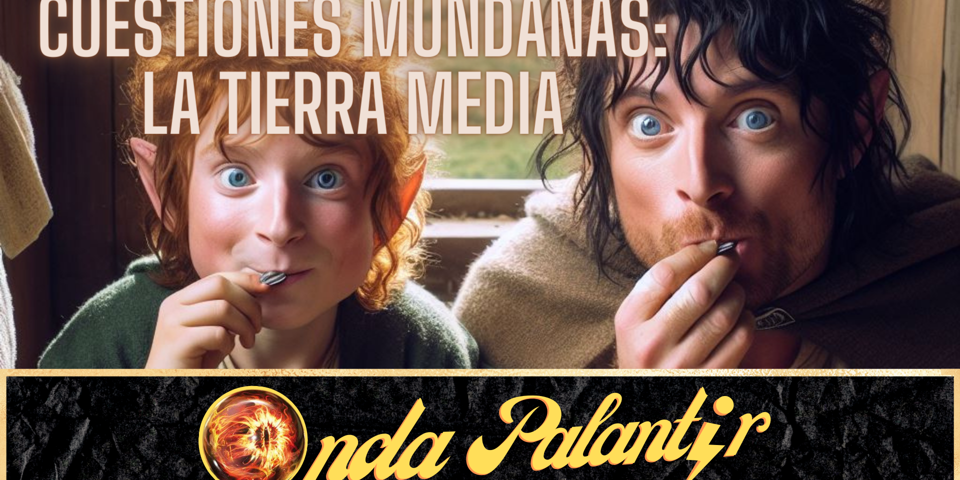 Onda Palantir 1×31 Web Hoy venimos a plantear cuestiones que para nosotros son de lo más normal pero que constituyen verdaderas incógnitas en la vida de los habitantes de la fantasía y el imaginario de Tolkien. Quédate con nosotros para debatir cosas tan mundanas como las vacaciones, o coger el transporte público y ver cómo encajan estas actividades en la vida de los elfos, los enanos, los hobbits y cualquier otro ser que puebla la Tierra Media. Sed bienvenidos a este nuestro pequeño rincón desde el que emitimos al mundo entero a través de Candil Radio.