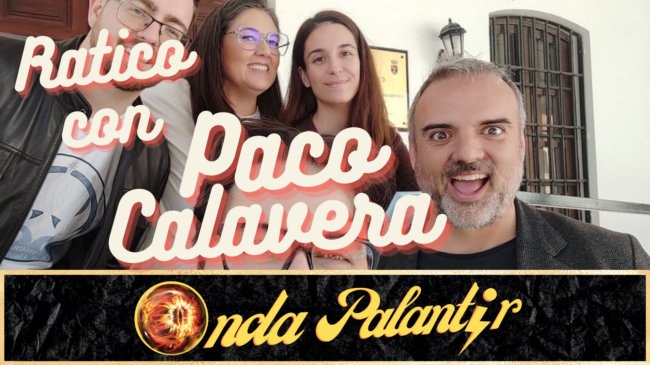 Onda Palantir 1×33 Web Hemos conseguido engañar al cómico almeriense Paco Calavera para que pase un rato con nosotros hablando del humor en la actualidad, su trayectoria profesional y algunas de sus pasiones: la lectura, la música y, cómo no, el cine. ¿Quieres escuchar algunas de las anécdotas más desternillantes que nos cuenta Paco? Quédate en Onda Palantir para empezar la semana con una buena ración de risas. Y te hacemos un spolier: hay segunda parte.